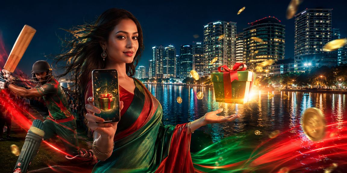 ঢাকায় ক্রিকেট বেটিং উপভোগ করছেন একজন খেলোয়াড়